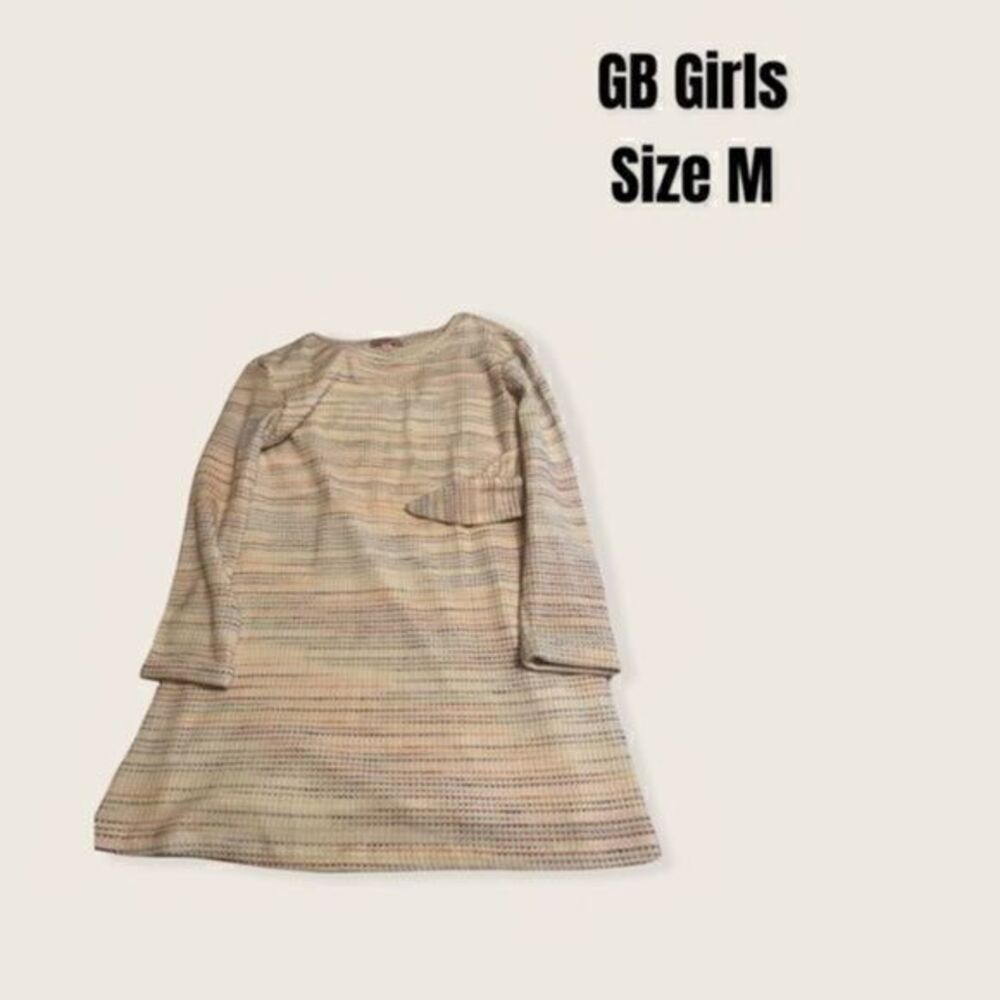 Gb girls Multicolor Bow Dress with lining